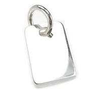 Maldon Jewellery Engravable Tag sterling silver charm .925 x 1 Engraving Tags charms