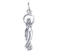 Maldon Jewellery Goddess sterlng silver charm .925 x1 Praying Goddesses Holy Sacred charms