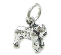 Maldon Jewellery Gorilla sterling silver charm .925 x 1 Gorillas Apes Gorila charms