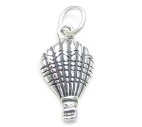 Maldon Jewellery Hot Air Balloon 2D sterling silver charm .925 x 1 Ballooning charms