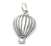 Maldon Jewellery Hot Air Balloon sterling silver 2D charm .925 x 1 Ballooning charms