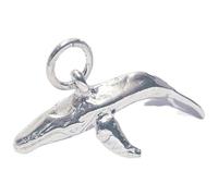 Maldon Jewellery Humpback whale sterling silver charm .925 x 1 Whales and Hump Back charms B2