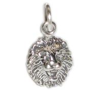 Maldon Jewellery Lions head TINY sterling silver charm .925 x 1 Lion charms