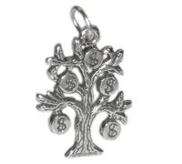 Maldon Jewellery Money Tree sterling silver charm .925 x 1 Oh if only it was real.