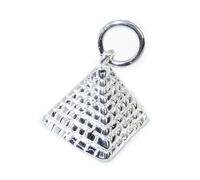 Maldon Jewellery Pyramid sterling silver charm .925 x 1 Egyptian Pyramids charms A1