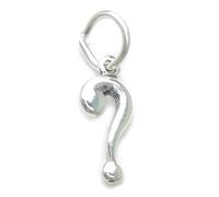 Maldon Jewellery Question Mark SMALL sterling silver charm .925 x1 Questions Answers charms