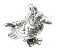 Maldon Jewellery Raven sterling silver charm .925 x 1 Ravens Bird Birds charms