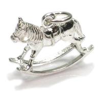 Maldon Jewellery Rocking Horse sterling silver charm .925 x 1 babies charms