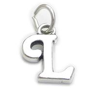 Maldon Jewellery Script Letter L Initial sterling silver charm .925 x 1 Letters charms