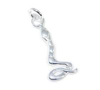 Maldon Jewellery Snake 2D sterling silver charm .925 x 1 Snakes and Serpents charms