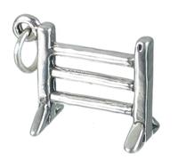 Maldon Jewellery Steeple Chase sterling silver charm .925 x 1 Steeplechase Gate Fence