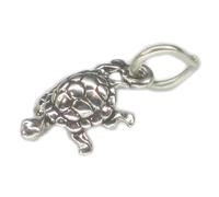 Maldon Jewellery Tortoise Turtle Tiny sterling silver charm .925 x 1 Turtles Tortoises