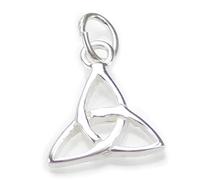 Maldon Jewellery Trefoil Knot TINY sterling silver charm .925 x 1 Knots charms