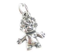 Maldon Jewellery Troll SMALL 2D sterling silver charm .925 x 1 Creature Trolls charms