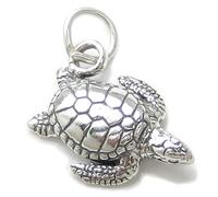 Maldon Jewellery Turtle sterling silver charm .925 x 1 Turtles turtel turtels charms Q