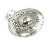 Maldon Jewellery UFO sterling silver charm .925 x 1 Flying saucer alien space charms