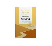 Maldon - Kalahari Desert Salt - Selected by Our Seasoned Experts - Naturally Coarse Salt Hand-Harvested from the Kalahari Desert - Perfect for a Wide Range of Dishes - Fantastic Flavour- 250g Box