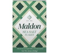 Maldon - Sea Salt Flakes, Unique Pyramid Shaped Salt Flakes, Perfect for a Wide Range of Dishes, Hand-Harvested for Four Generations, 250g Box