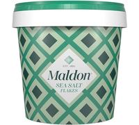 Maldon - Sea Salt Flakes, Unique Pyramid Shaped Salt Flakes, Perfect for a Wide Range of Dishes, Hand-Harvested for Four Generations, 570g Tub