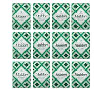 Maldon Sea Salt Flakes x 12 I Kosher, Natural, Handcrafted, Gourmet, Pyramid Crystals (Total 1.2kg) I Packaging May Vary