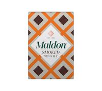 Maldon - Smoked Sea Salt Flakes - Unique Pyramid Shaped Salt Flakes - Gently Smoked Over Oak - Perfect for a Wide Range of Dishes, Hand-Harvested for Four Generations - 125g Box