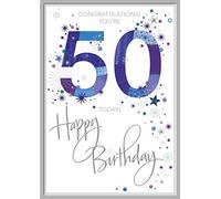 Male 50th Birthday Card