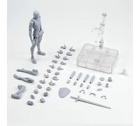 (Male, 8.3 x 7.2 x 1.6 inches) Action Figure Drawing Model, Drawing Figures For Artists Action Figure Model Human Mannequin Man Woman Kits For Sketching, Painting, Drawing, Artist,