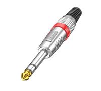 Male Adapter 24K Gold Contact Corrosion Resistant Contact Studio Microphone Reinforced Thread Hifi Hearing Adapter