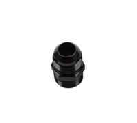 Male Adapter Fitting Black ORB-6 ORB-8 ORB-10 | AN6 6AN AN8 8AN AN10 10AN 6061-T6 Aluminum Car Fitting Black(ORB6-AN8)