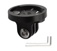 Male Adapter Mount for Garmin Edge Bike Computer Black | Made of for durable ABS plastic, lightweight 21g design, black finish, weather resistant(Female)