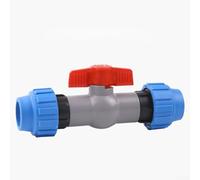 Male Adaptor Connector for PE Pipe with PP Fitting Screw Joint Intended for Agricultural and Gardening Water Applications (32mm x 3/4inch)