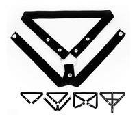 Male Adjustable Chastity Cage Belt, Interesting Waist Straps for Chastity Device Accessories to Prevent Slipping Down -UKGA29Z (Black-Three-Way, A:Same &Cheaper)