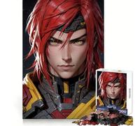 Male Anime Character Puzzle for Teenagers 1000 Pieces Sharp Brain Decompress Family Bond Birthday Idea (38x26cm)