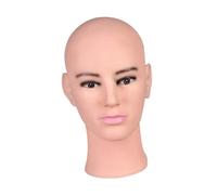 Male Bald Mannequin Head Model Manikin Wig Head for Hats Glasses Wigs Making