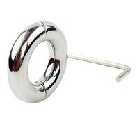 Male Ball Stretcher Weight, Stainless Steel Ball Stretching Weights Enhancer Chastity Ring Gift Package (1.54Inch/39MM, 7.62oz/216g)