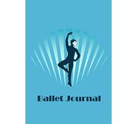 Male Ballet Dancer: Lined Notebook/Journal with Storyboard, 124 Pages, 7" x 10" (17,78 x 25,4 cm)