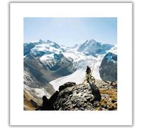 Male Birthday/Blank Greeting Card For Him - Photographic Mountain Biking Design - General Card Suitable for Birthday and Other Occasions - Made in the UK - Eco-Friendly