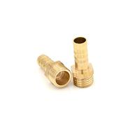 Male BSP Thread SUPERTOOL 3/4" Male Thread Pipe Fitting 8 mm Barb Hose Tail Connector for Pond/Pool/Hose Pipe Adapters (Pack of 2)