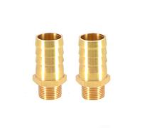 Male BSP Thread SUPERTOOL 3/8" Male Thread Pipe Fitting 19 mm Barb Hose Tail Connector for Pond/Pool/Hose Pipe Adapters (Pack of 2)