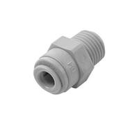 Male BSPT to Pushfit Adapter ¦ 1/2" BSPT x 3/8" Pushfit ¦ DMFit-AMCBT0607