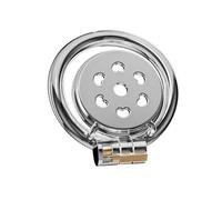Male Chastity Belt Urethral Catheter Cock Cage - Metal Love Hole Chastity Cage with Invisible Lock for Men Penis Training, Large Chastity Device Adult Sex Toy for Men Penis Exercise and Abstinence