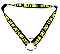 Male Chastity Cage Anti-Off Nylon Elastic Band 2-Way,3-Way & 4-Way Optional,Cock Cage Auxiliary Belt with 5cm Cock Rings (Two -Way Black & Green Letters)