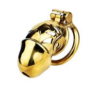 Male Chastity Cage Chastity Belt with Peeing Hole Silicone Imitation Clitoris Plug Penis Cages Urethral Lock Sex Toys(G-311A-55)