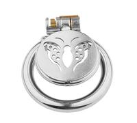 Male Chastity Cage Metal Chastity Device Invisible Lock for Man Penis Exercise Cock Cage Bondage Gear & Accessories Flat Cage Adult Sex Toys 55mm