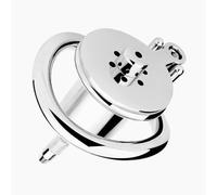 Male Chastity Cage Metal Penile Lock Stainless Steel Chastity Lock with Hose Penis Cage Chastity Sex Toy for Male 40mm