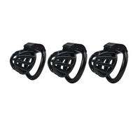 Male Chastity Device Cock Cage Lightweight Plastic Chastity Cage for Man Penis Exercise 3D Printed Large Adult Sex Toy Black 28.5Mm