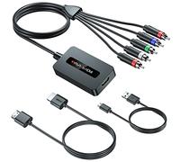 Male Component to HDMI Converter Cable for DVD/STB with Female Component Output to Display on HDTVs, 1080P YPbPr to HDMI Converter