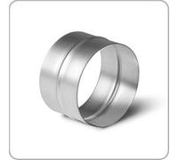 Male Connector, 200mm Diameter, Coupling, Spiral ducting, hydroponics, Ventilation, Extractor Fan, Heating, galvanised