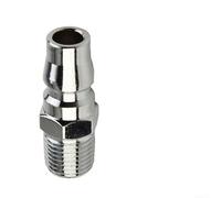 Male Coupling Fitting with 1/4 Inch For BSP Thread for Connecting Flexible Air Hoses to Piping and Control Valves