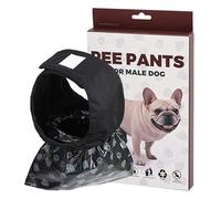 Male Dog Diapers - Reusable Large Dog Panties | Adjustable Leak Proof Pads for Education Indoor Travel Outdoor Apartment